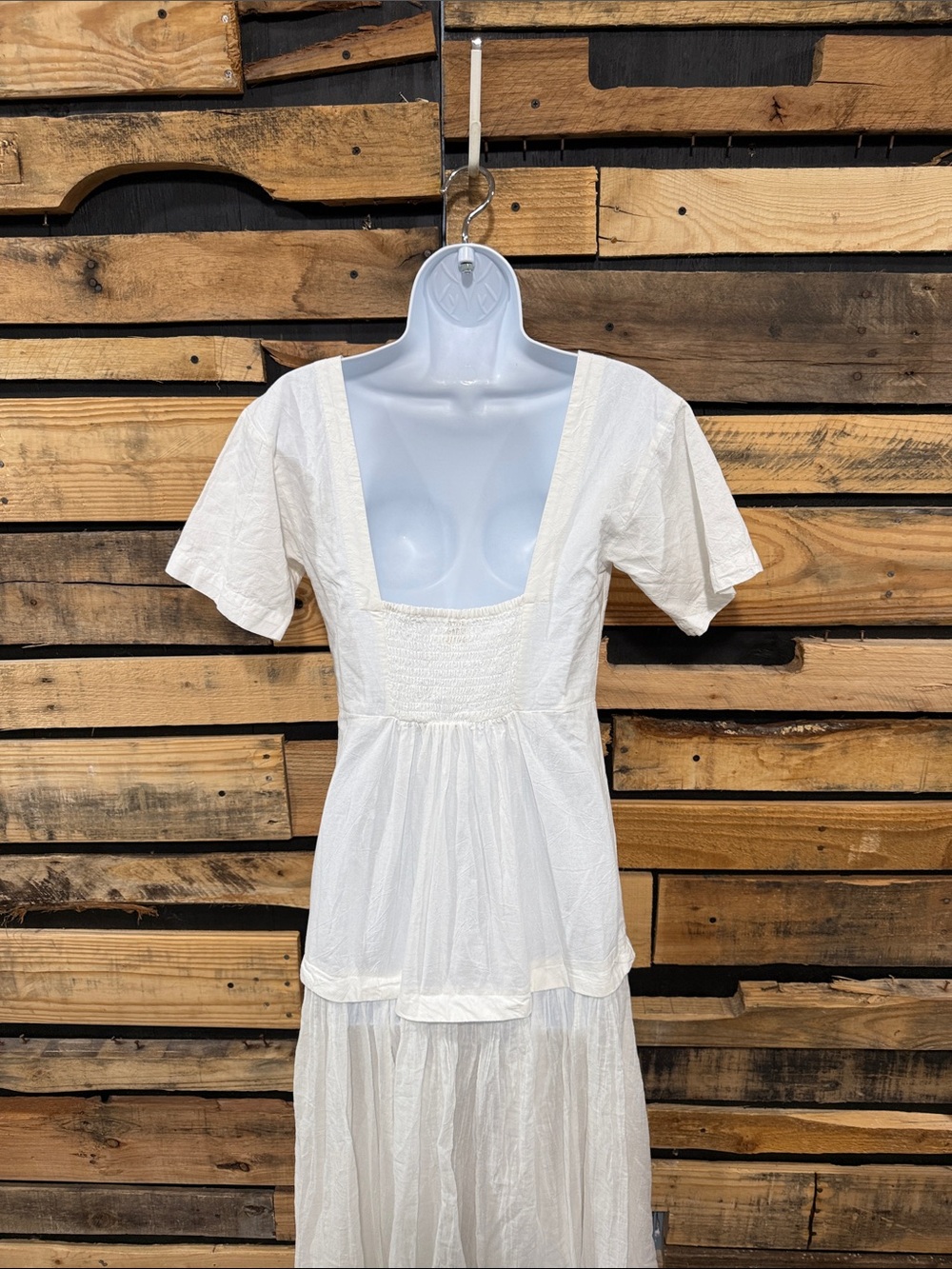 Free People Marcella Midi Boho‎ Dress in White Size XS - Picture 7 of 12